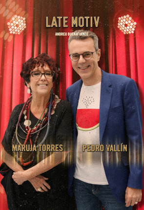 Maruja Torres y Pedro Vallín. Presenta Bob Pop