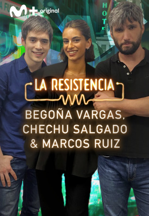 Begoña Vargas, Chechu Salgado y Marcos Ruiz