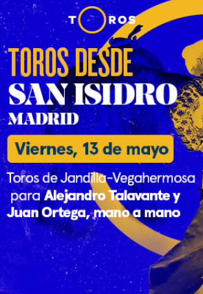 Toros de Jandilla-Vegahermosa para Alejandro Talavante y Juan Ortega, mano a mano (13/05/2022)
