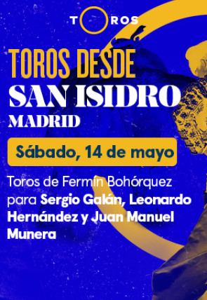 Toros de Fermín Bohórquez para Sergio Galán, Leonardo Hernández y Juan Manuel Munera (14/05/2022)