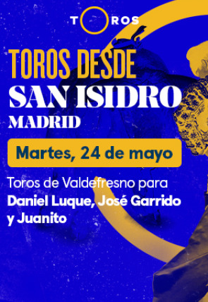 Toros de Valdefresno para Daniel Luque, José Garrido y Juanito (confirmación) (24/05/2022)