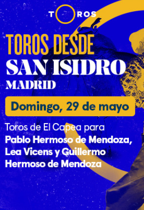 Toros de El Capea para  L. Vicens y G. Hermoso de Mendoza (29/05/2022)