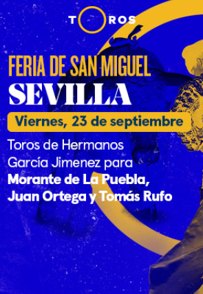 Toros de Hermanos García Jimenez  para Morante de La Puebla, Juan Ortega y Tomás Rufo (23/09/2022)