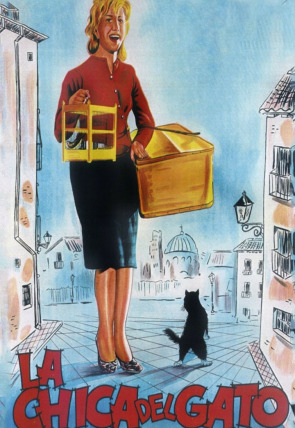 Póster de La chica del gato (1964)