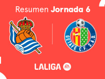 Resúmenes LaLiga EA Sports (Jornada 6) - Real Sociedad - Getafe
