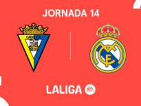 LaLiga EA Sports (Jornada 14) - Cádiz - Real Madrid
