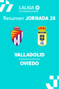Resúmenes LaLiga HyperMotion (Jornada 28) - Valladolid - Real Oviedo
