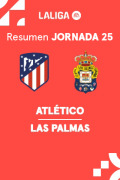Resúmenes LaLiga EA Sports (Jornada 25) - At. Madrid - Las Palmas
